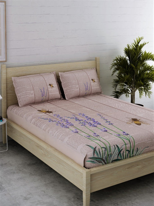 Printed 100% Cotton Bedsheet Set