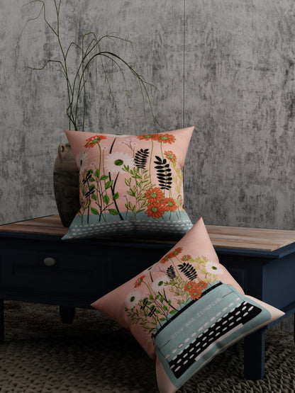 Type Writer Print Set of 2 Cushion Cover
