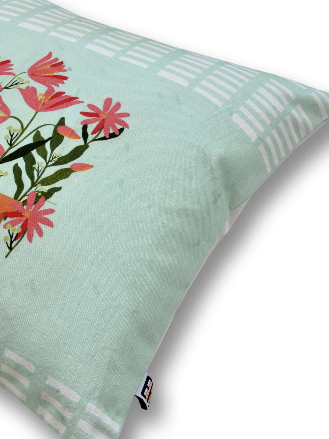 Flower Print Set of 2 Cushion Cover