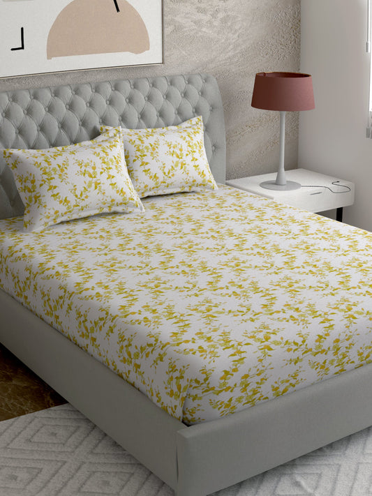 Lily - Super King bedsheet with 2 Pillow Covers