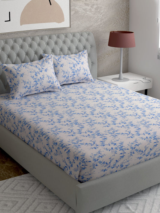 Lily - Super King bedsheet with 2 Pillow Covers