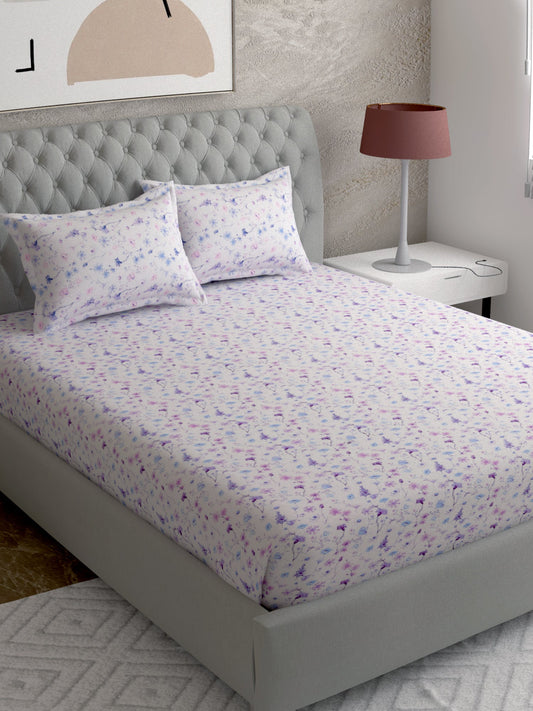 Lily - Super King bedsheet with 2 Pillow Covers