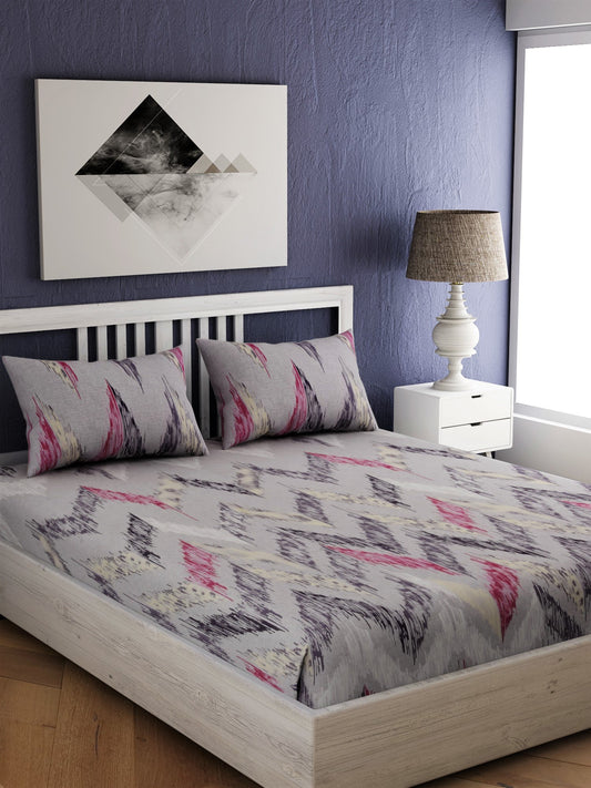 Super King 100% Cotton Bedsheet Set