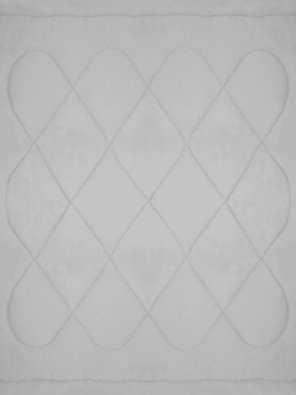 Blue & White Microfiber Double comforter for Mild Winter