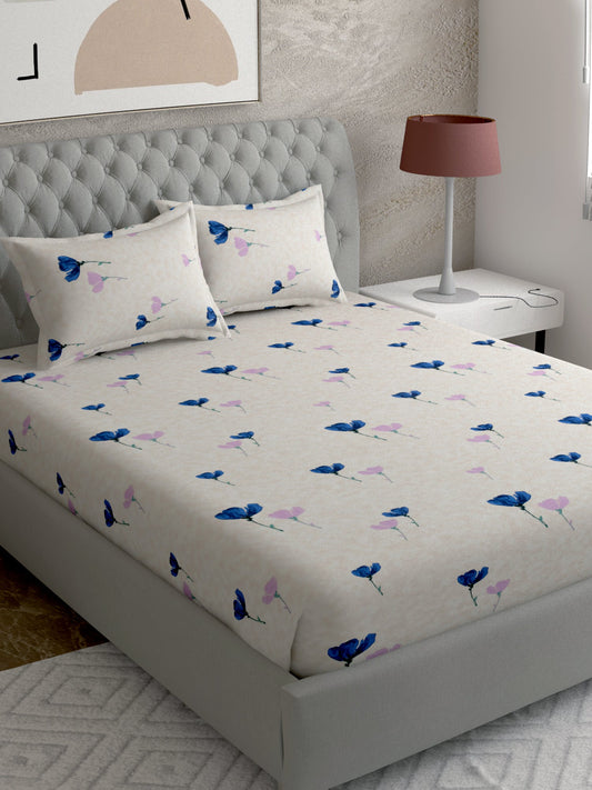 Rio - Super King bedsheet with 2 Pillow Covers