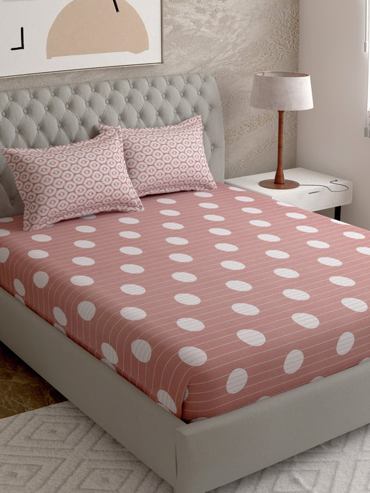 Cotton Satin Super King Bedsheet Combo Set