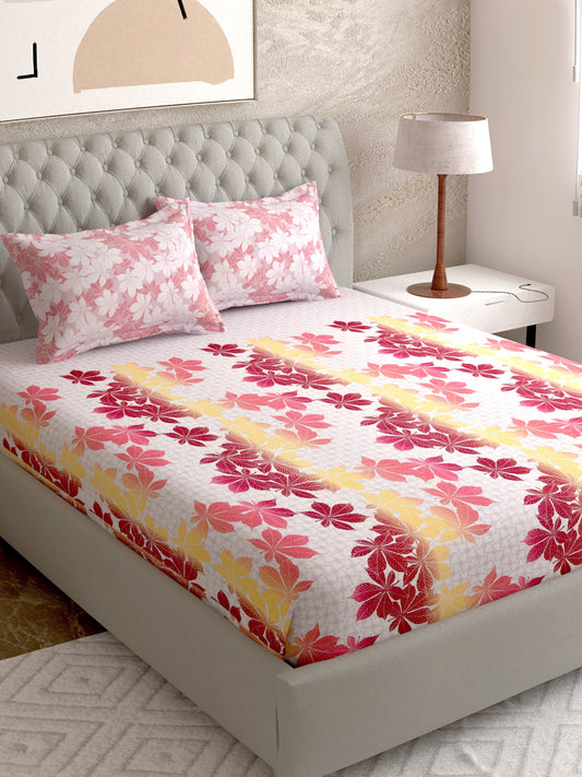Cotton Satin Super King Bedsheet Combo Set
