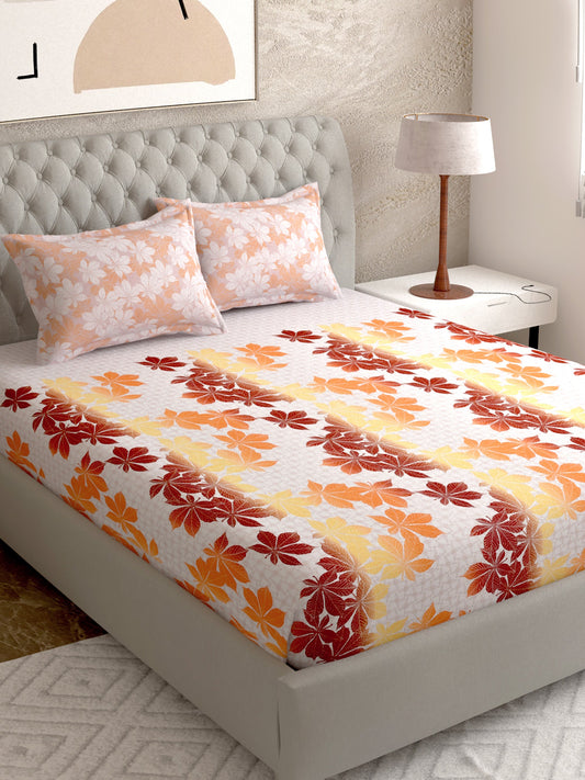 Cotton Satin Super King Bedsheet Combo Set