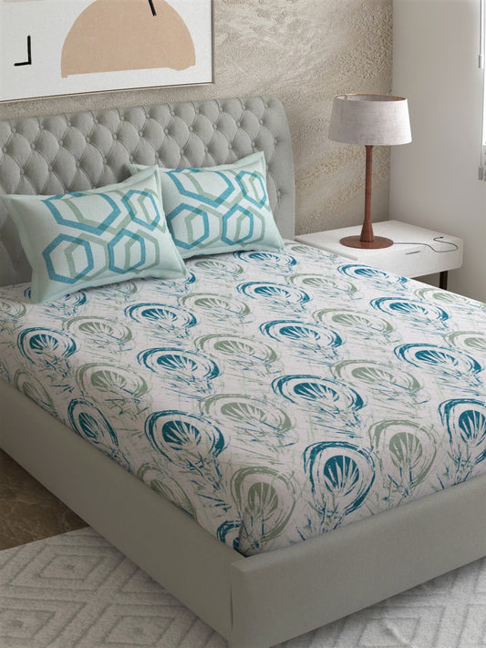 Cotton Satin Super King Bedsheet Combo Set
