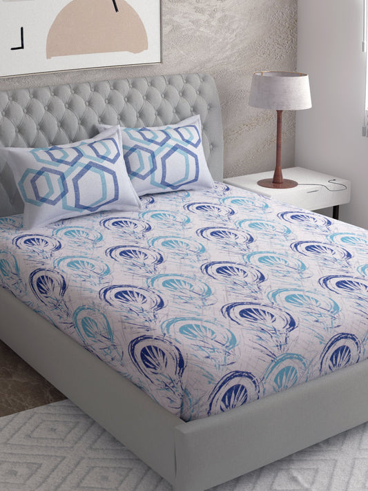 Cotton Satin Super King Bedsheet Combo Set