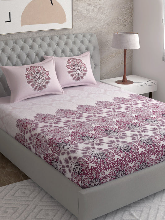 Cotton Satin Super King Bedsheet Combo Set