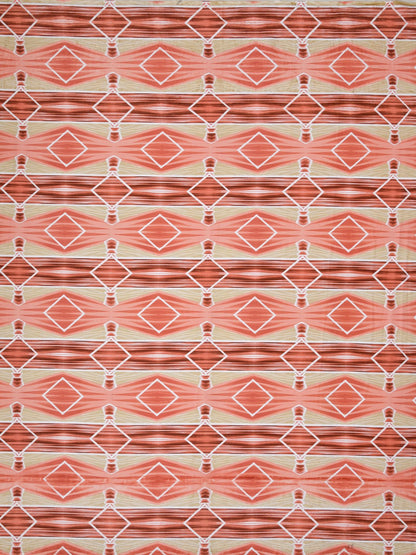 Geometric Print 100%Cotton Single Bedsheet Set