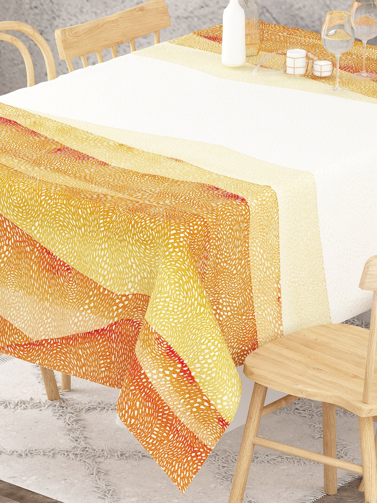 Abstract Digital Print Table Cover