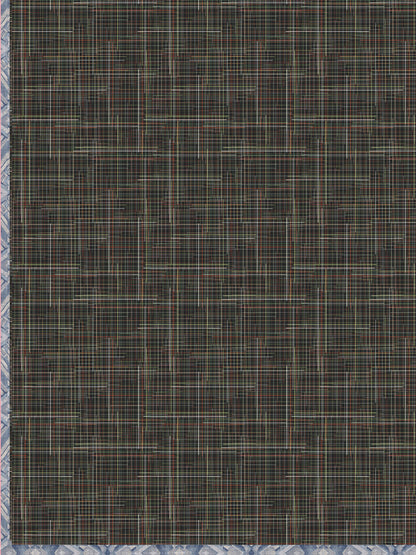 Black & Off White Ethnic Motifs AC Room 120 GSM Cotton Single Bed Dohar