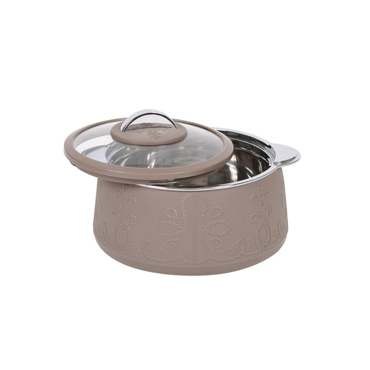 Jaypee Plus - Fabrene Stainless Steel Casserole 1Pcs (1000ML) Beidge - Ghar Sajawat