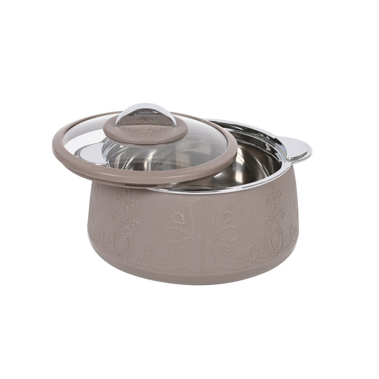 Jaypee Plus - Fabrene Stainless Steel Casserole 1Pcs (1500ML) Beidge - Ghar Sajawat