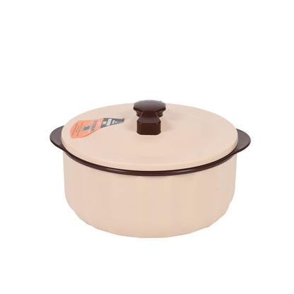 Jaypee Plus - Micro Smart Microwave Safe Casserole Set Of 3Pcs (1000ML+1500ML+2000ML) Ivory - Ghar Sajawat