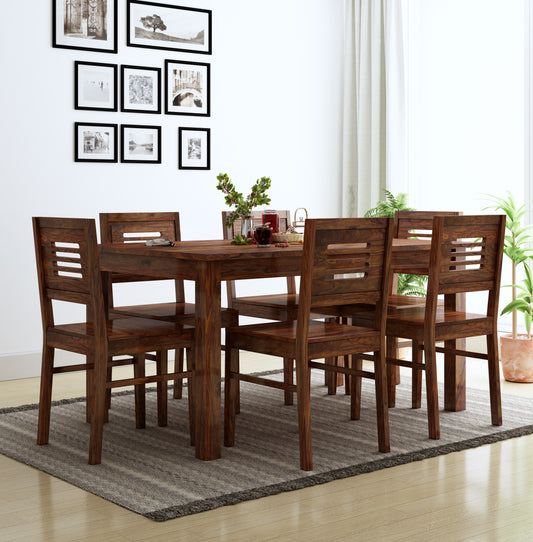 Jeff Six Seater Dining Set - Ghar Sajawat