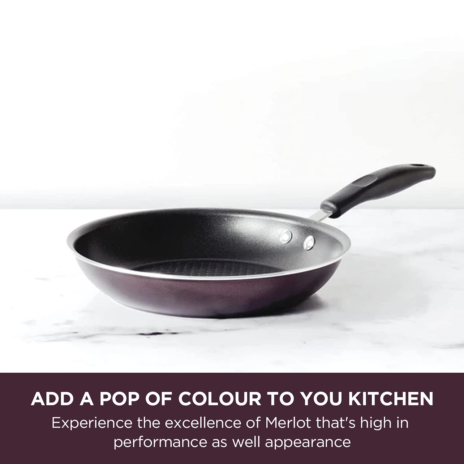 Meyer - Merlot Frypan Non-Stick 28 Cm Black - Ghar Sajawat