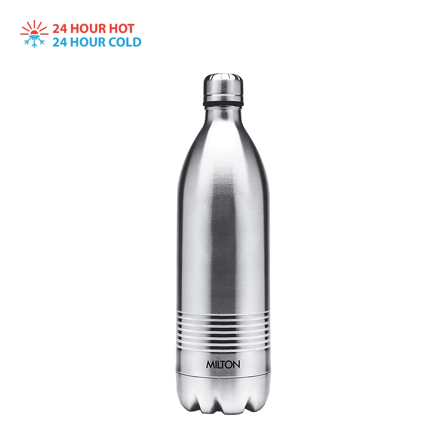 Milton - Duo Dlx Thermosteel Bottle 1000ML Silver - Ghar Sajawat