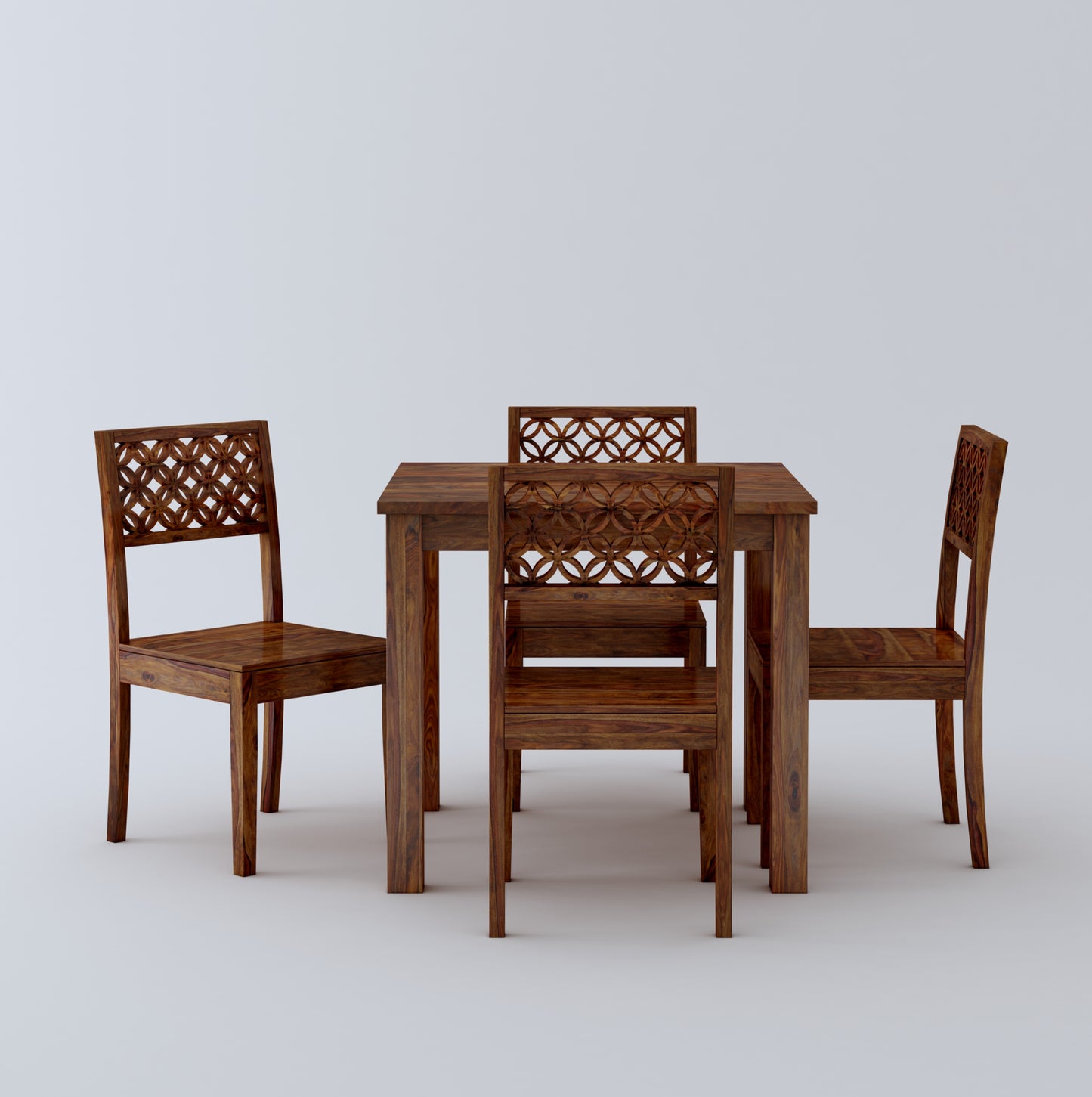 Roger Jaali 4 Seater Dining Set - Ghar Sajawat