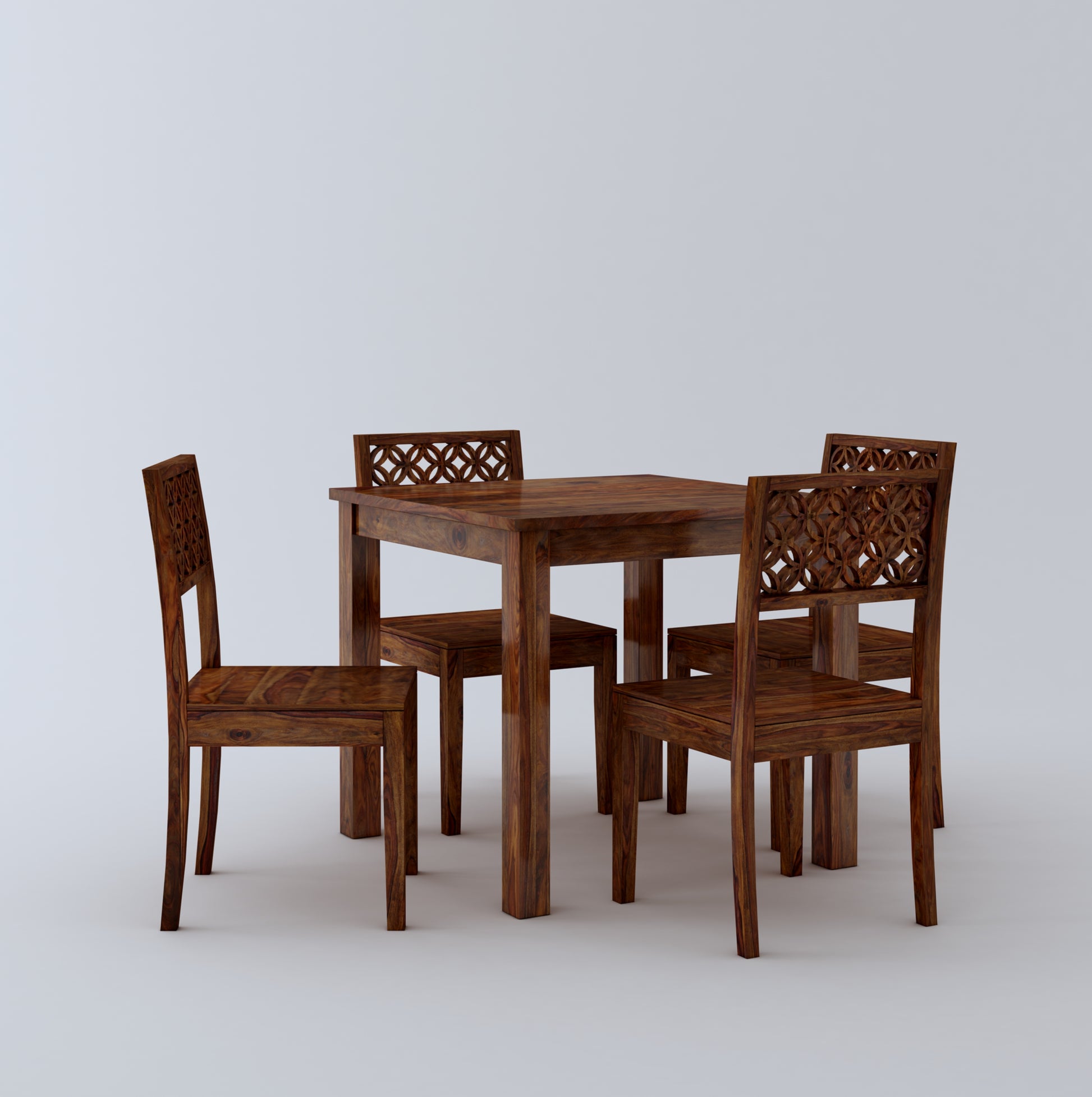 Roger Jaali 4 Seater Dining Set - Ghar Sajawat