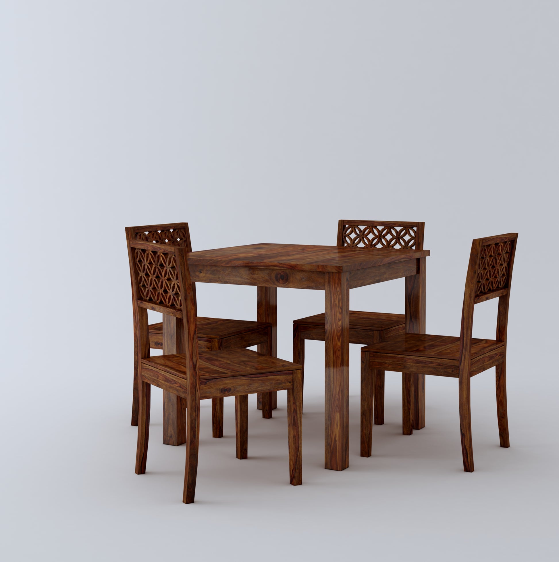 Roger Jaali 4 Seater Dining Set - Ghar Sajawat