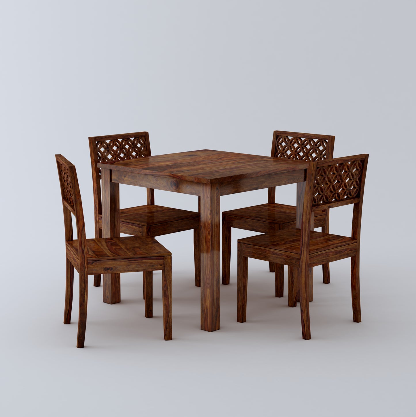 Roger Jaali 4 Seater Dining Set - Ghar Sajawat