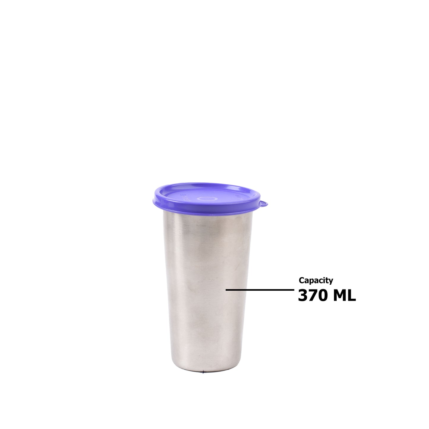 Signoraware - Stylish Steel Stainless Steel Lunch Box Set Of 4Pcs (1Pc-500ML+1Pc-350ML+Pc-250ML+Tumbler 1Pc-370Ml) Blue - Ghar Sajawat