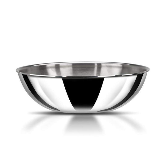 Stahl - Artisan Tasla Triply Stainless Steel 24 Cm - 2.4 Ltr Silver - Ghar Sajawat