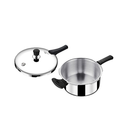 Stahl - Xpress Cooker Triply Stainless Steel 3.5 Ltr Silver - Ghar Sajawat