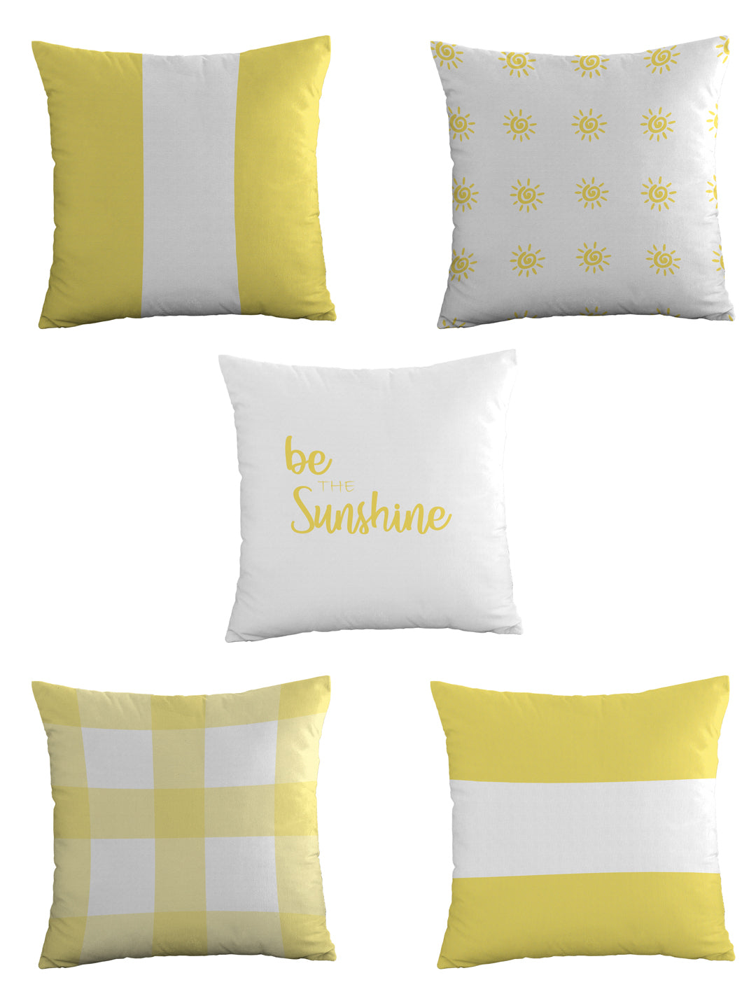 Digital Print Set of 5 Cushion Cover